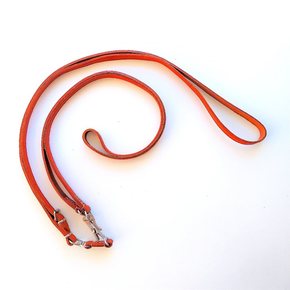 NWOT! Handcrafted German Hunting Leash, Leather